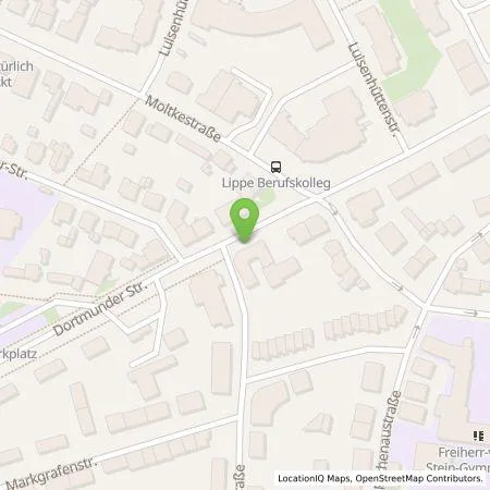 Standortübersicht der Tankstelle Stadtwerke Lünen Infrastrukturbau GmbH in 44536 Lünen