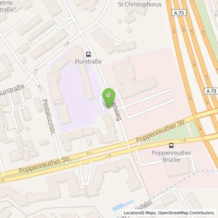 Standortübersicht der Tankstelle infra fürth service gmbh in 90765 Fürth