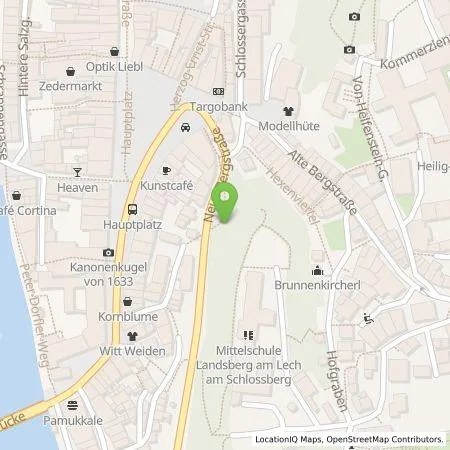 Standortübersicht der Tankstelle Energieversorgung Landsberg GmbH & Co. KG in 86899 Landsberg am Lech
