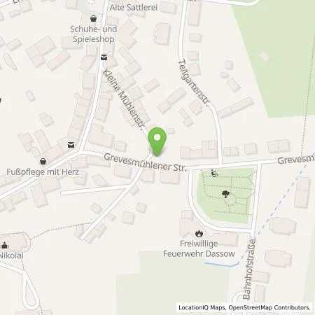 Standortübersicht der Tankstelle WEMAG AG in 23942 Dassow