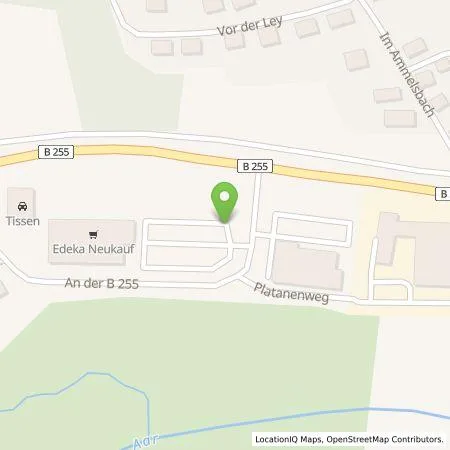 Standortübersicht der Tankstelle TEAG Mobil GmbH in 35756 Mittenaar