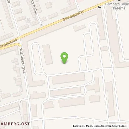 Standortübersicht der Tankstelle Stadtwerke Bamberg Verkehrs- und Park GmbH in 96052 Bamberg