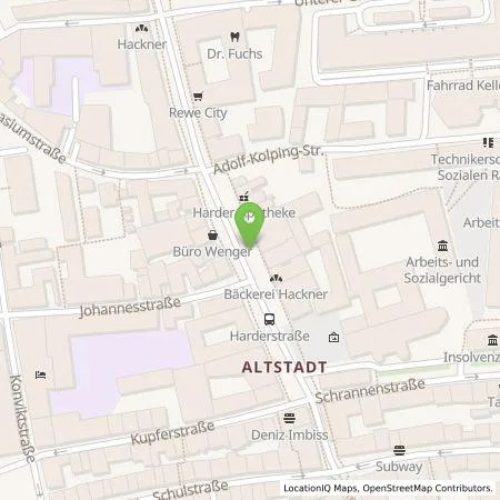 Standortübersicht der Tankstelle Stadtwerke Ingolstadt Energie GmbH in 85049 Ingolstadt