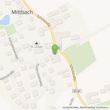 Standortübersicht der Tankstelle Energie Südbayern GmbH in 84424 Isen