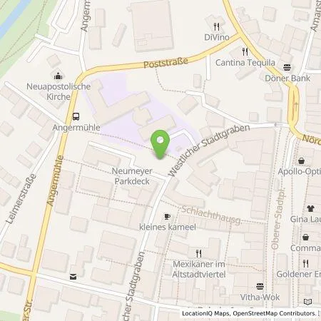 Standortübersicht der Tankstelle Stadtwerke Deggendorf GmbH in 94469 Deggendorf