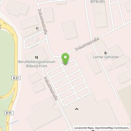 Standortübersicht der Tankstelle Pfalzwerke AG in 54634 Bitburg