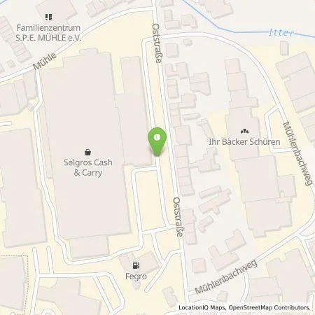 Standortübersicht der Tankstelle amperio GmbH in 40724 Hilden