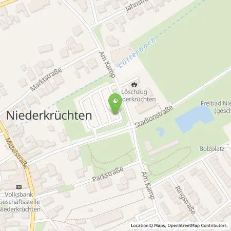 Standortübersicht der Tankstelle NEW Niederrhein Energie und Wasser GmbH in 41372 Niederkrüchten