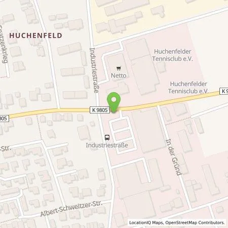 Standortübersicht der Tankstelle SWP Stadtwerke Pforzheim GmbH&Co.KG in 75181 Pforzheim