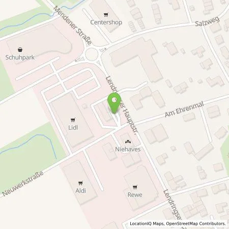 Standortübersicht der Tankstelle Shell Deutschland GmbH in 58710 Menden