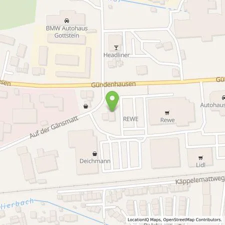 Standortübersicht der Tankstelle Shell Deutschland GmbH in 79650 Schopfheim