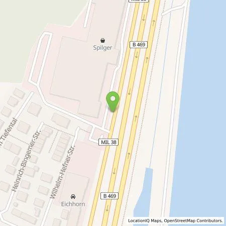 Standortübersicht der Tankstelle Pfalzwerke AG in 63785 Obernburg a. Main