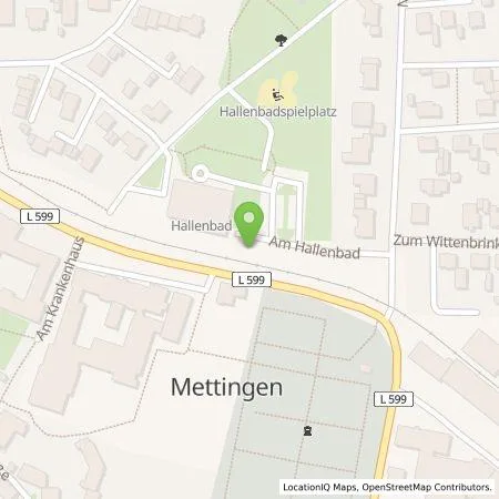 Standortübersicht der Tankstelle Stadtwerke Tecklenburger Land GmbH & Co. KG in 49497 Mettingen