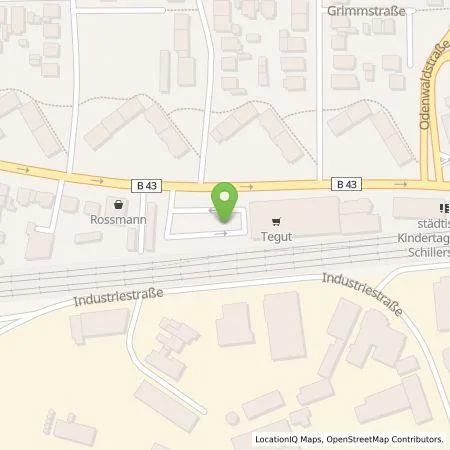 Standortübersicht der Tankstelle Claus Heinemann Elektroanlagen GmbH in 63165 Mühlheim am Main