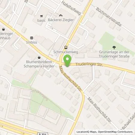 Standortübersicht der Tankstelle SWM Versorgungs GmbH in 81825 München