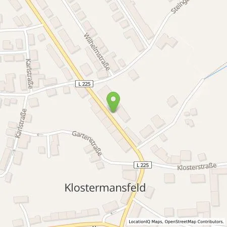 Standortübersicht der Tankstelle SimplyCharge GmbH in 06308 Klostermansfeld