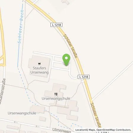 Standortübersicht der Tankstelle Bilkraft GmbH in 73037 Göppingen