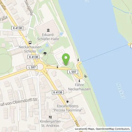 Standortübersicht der Tankstelle MVV Energie AG in 68535 Edingen-Neckarhausen