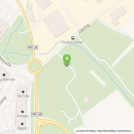 Standortübersicht der Tankstelle SMATRICS GmbH & Co KG in 97228 Rottendorf