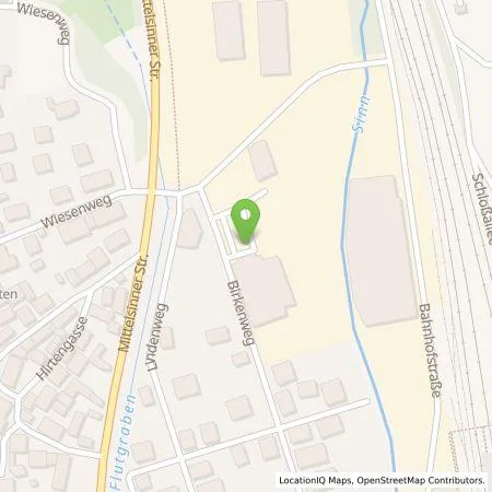 Standortübersicht der Tankstelle Claus Heinemann Elektroanlagen GmbH in 97775 Burgsinn