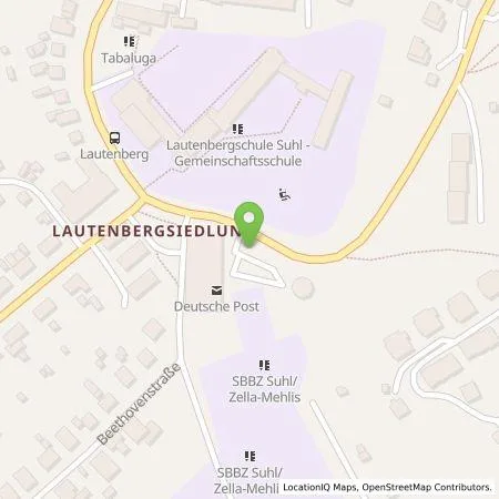 Standortübersicht der Tankstelle Claus Heinemann Elektroanlagen GmbH in 98529 Suhl