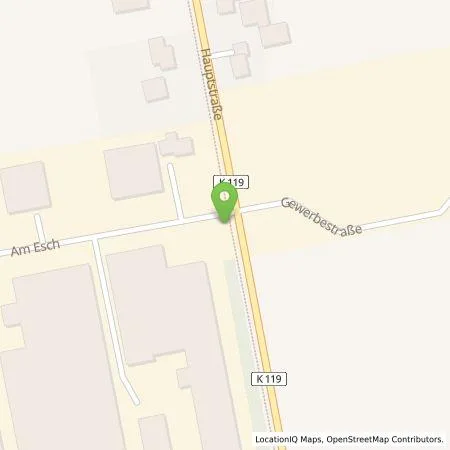 Standortübersicht der Tankstelle Langen CNC Metalltechnik GmbH & Co. KG in 26897 Hilkenbrook