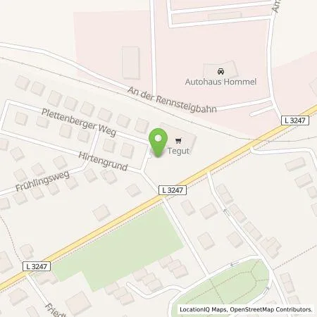 Standortübersicht der Tankstelle Claus Heinemann Elektroanlagen GmbH in 98553 Schleusingen