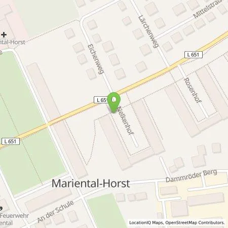 Standortübersicht der Tankstelle NiMax GmbH & Co. KG in 38368 Mariental