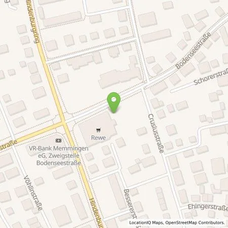 Standortübersicht der Tankstelle Präg Energiedienstleistungen GmbH & Co. KG in 87700 Memmingen