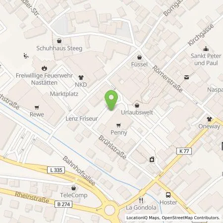 Standortübersicht der Tankstelle EnBW mobility+ AG und Co.KG in 56355 Nastätten