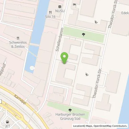 Standortübersicht der Tankstelle Hamburger Energiewerke Mobil GmbH in 21079 Hamburg