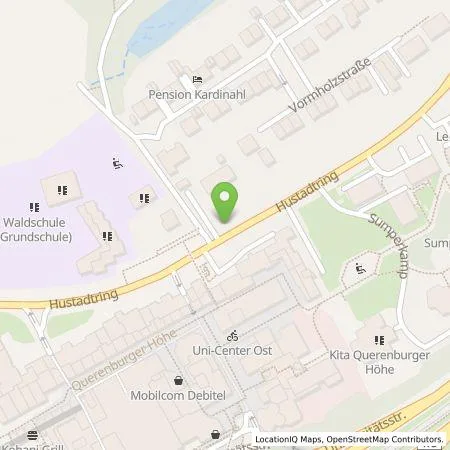 Standortübersicht der Tankstelle eze.network GmbH in 44801 Bochum