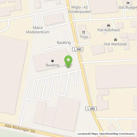 Standortübersicht der Tankstelle e-jIn GmbH in 30823 Garbsen