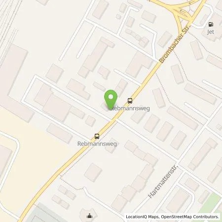 Standortübersicht der Tankstelle Aberer Automobile GmbH in 79539 Lörrach