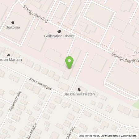 Standortübersicht der Tankstelle Sanitätshaus Möller GmbH in 81829 München