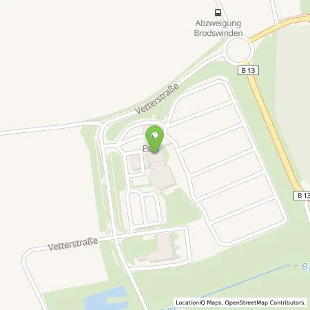 Standortübersicht der Tankstelle EnBW mobility+ AG und Co.KG in 91522 ANSBACH