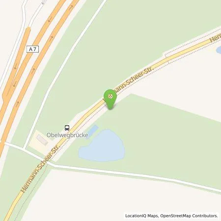 Standortübersicht der Tankstelle ESG Kraftwerke I GmbH in 34266 Niestetal