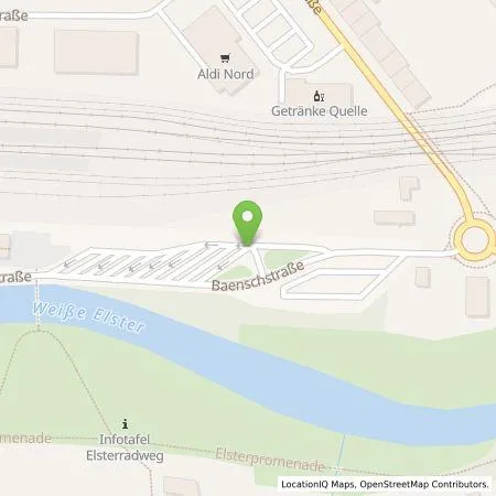 Standortübersicht der Tankstelle Stadtwerke Zeitz GmbH in 06712 Zeitz