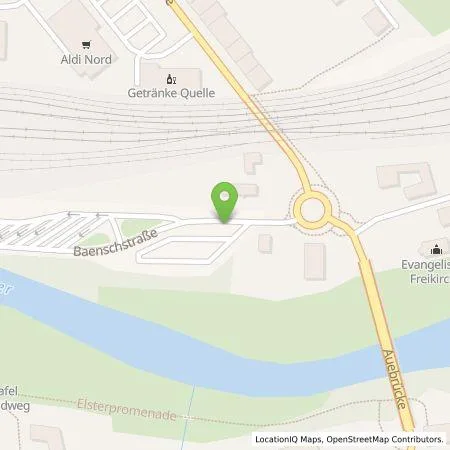 Standortübersicht der Tankstelle Stadtwerke Zeitz GmbH in 06712 Zeitz