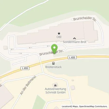 Standortübersicht der Tankstelle Pfalzwerke AG in 58513 Lüdenscheid