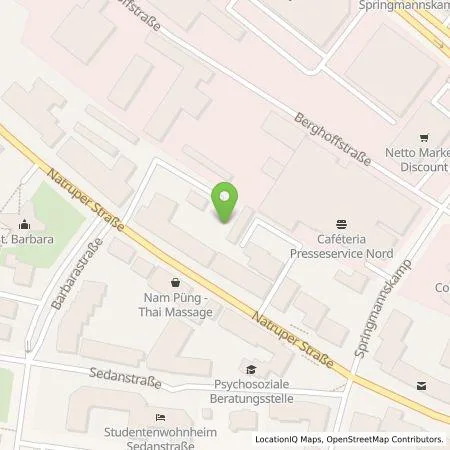 Standortübersicht der Tankstelle Autohaus Lehmann GmbH in 49090 Osnabrück