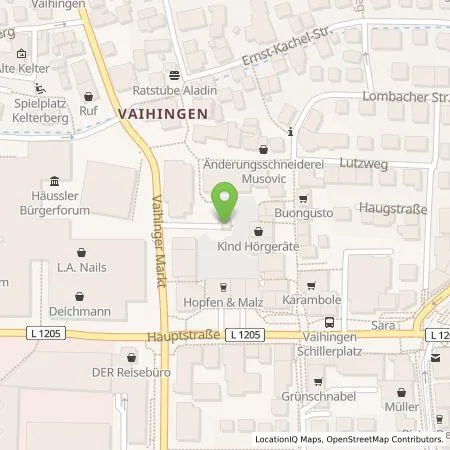 Standortübersicht der Tankstelle Stadtwerke Stuttgart GmbH in 70563 Stuttgart