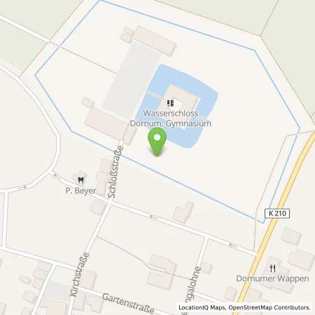 Standortübersicht der Tankstelle BH Immobilien GmbH in 26553 Dornum