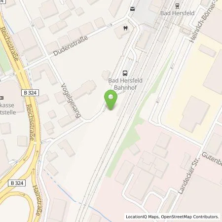 Standortübersicht der Tankstelle Regioladen+ GmbH & Co.KG in 36251 Bad Hersfeld