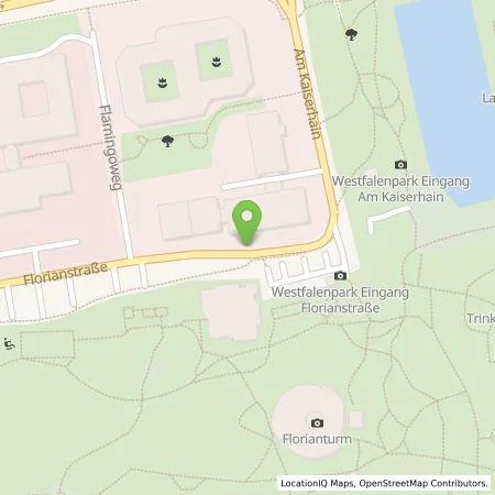 Standortübersicht der Tankstelle E.ON Drive Infrastructure GmbH in 44139 Dortmund