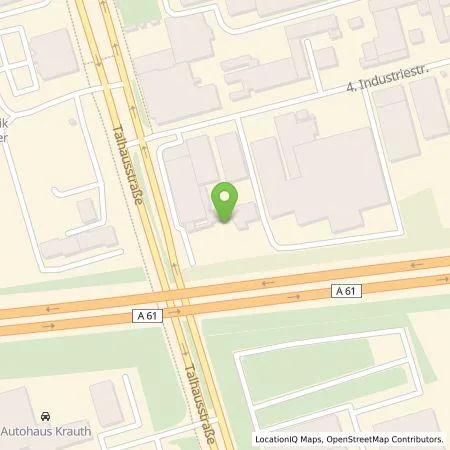 Standortübersicht der Tankstelle Krämer Pferdesport GmbH & Co.KG in 68766 Hockenheim