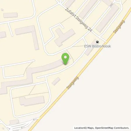 Standortübersicht der Tankstelle INNOPARK Kitzingen GmbH in 97318 Kitzingen