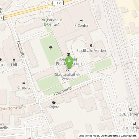 Standortübersicht der Tankstelle Stadtwerke Verden GmbH in 27283 Verden (Aller)