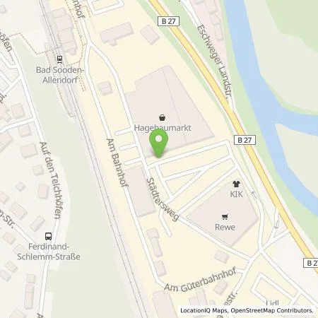 Standortübersicht der Tankstelle EnBW mobility+ AG und Co.KG in 37242 Bad Sooden-Allendorf