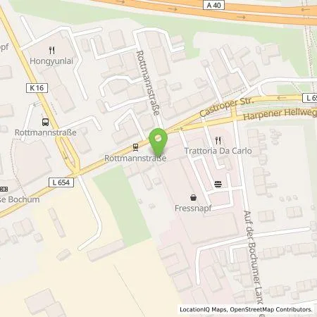 Standortübersicht der Tankstelle EnBW mobility+ AG und Co.KG in 44791 Bochum